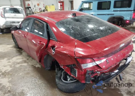 2022 Hyundai Elantra Sel z USA, uszkodzony, nr VIN KMHLS4AG9NU265893